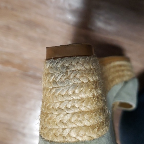 (EU41) Made in Spain Peep Toe Wedge Espadrilles Heels Fringe Vacation Cruise - Picture 12 of 12